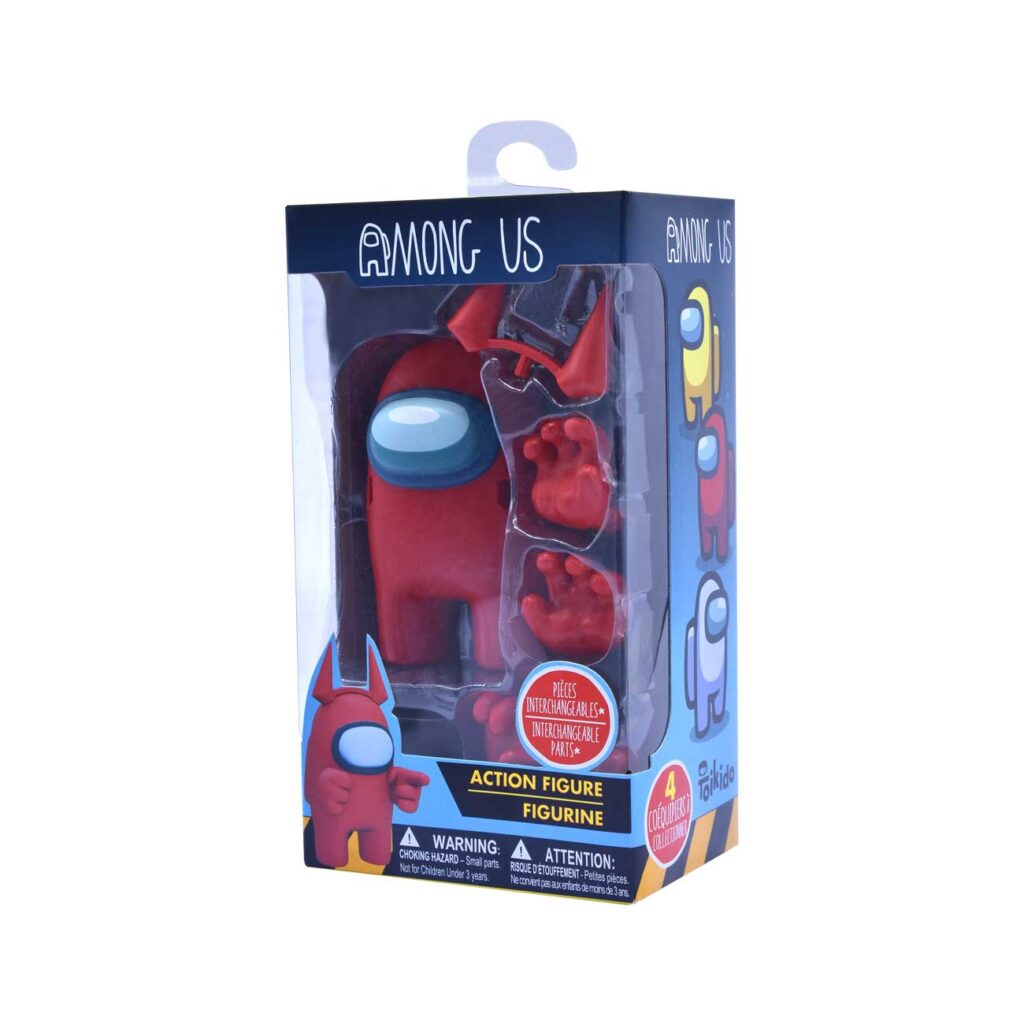 Among Us Action Figure Red Series 1 - Just Toys Intl