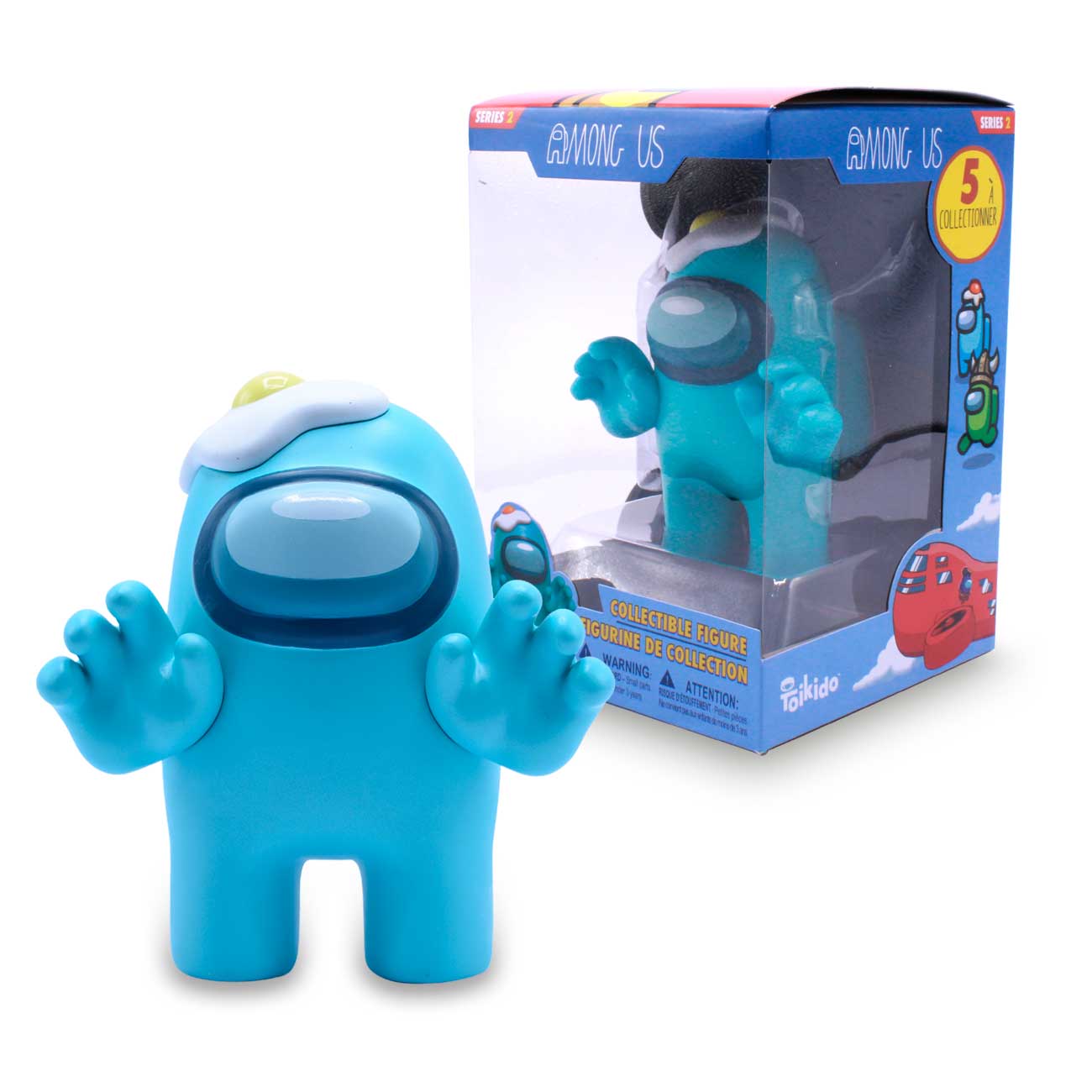 Among Us Collectible Figure Cyan Egg Series 2 - Just Toys Intl