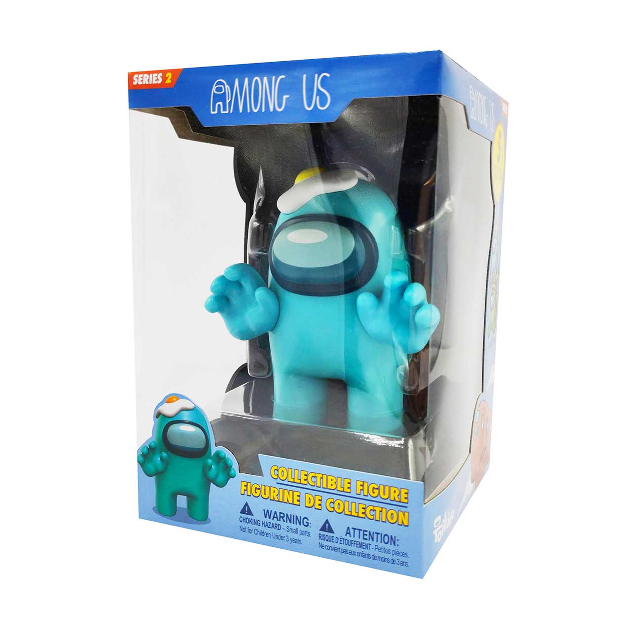 Among Us Collectible Figure Cyan Egg Series 2 - Just Toys Intl