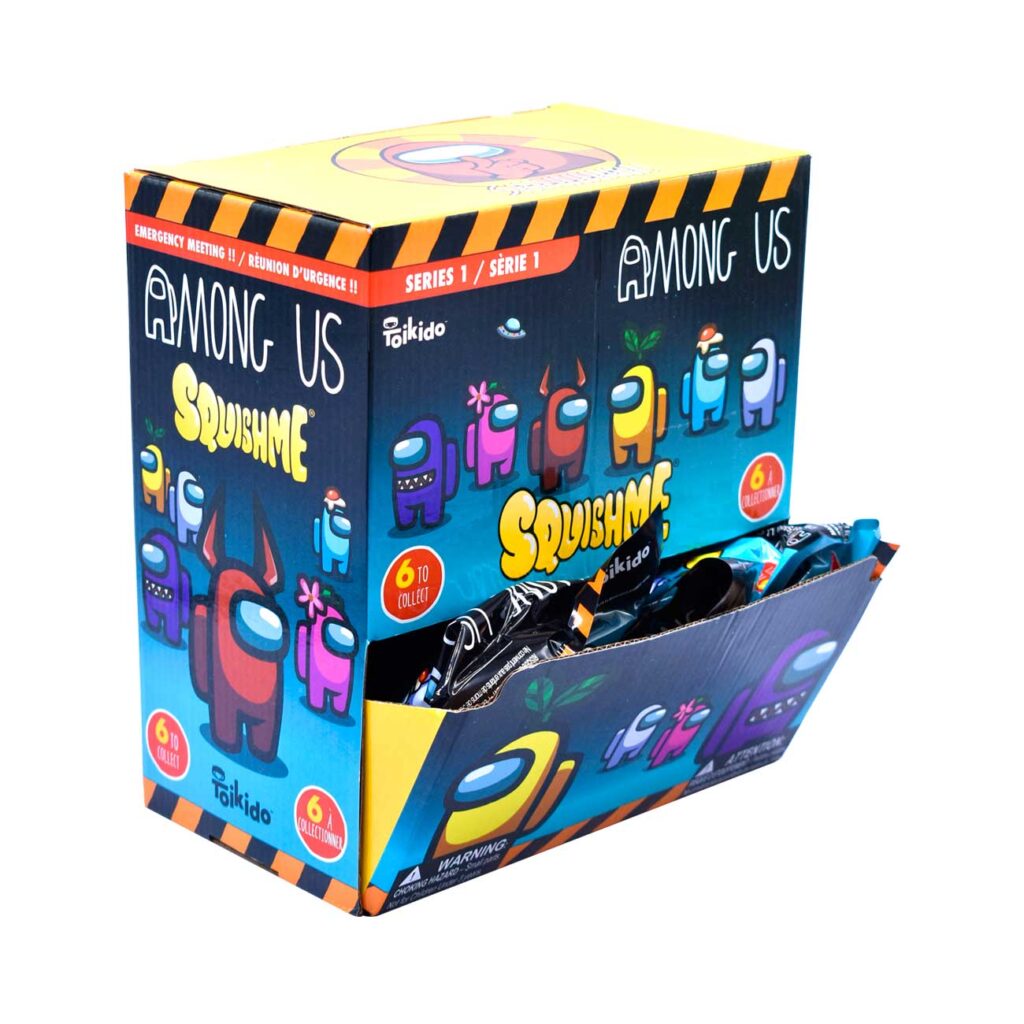 Among Us Figura Sorpresa Pack De 2 Squishme Original Just T