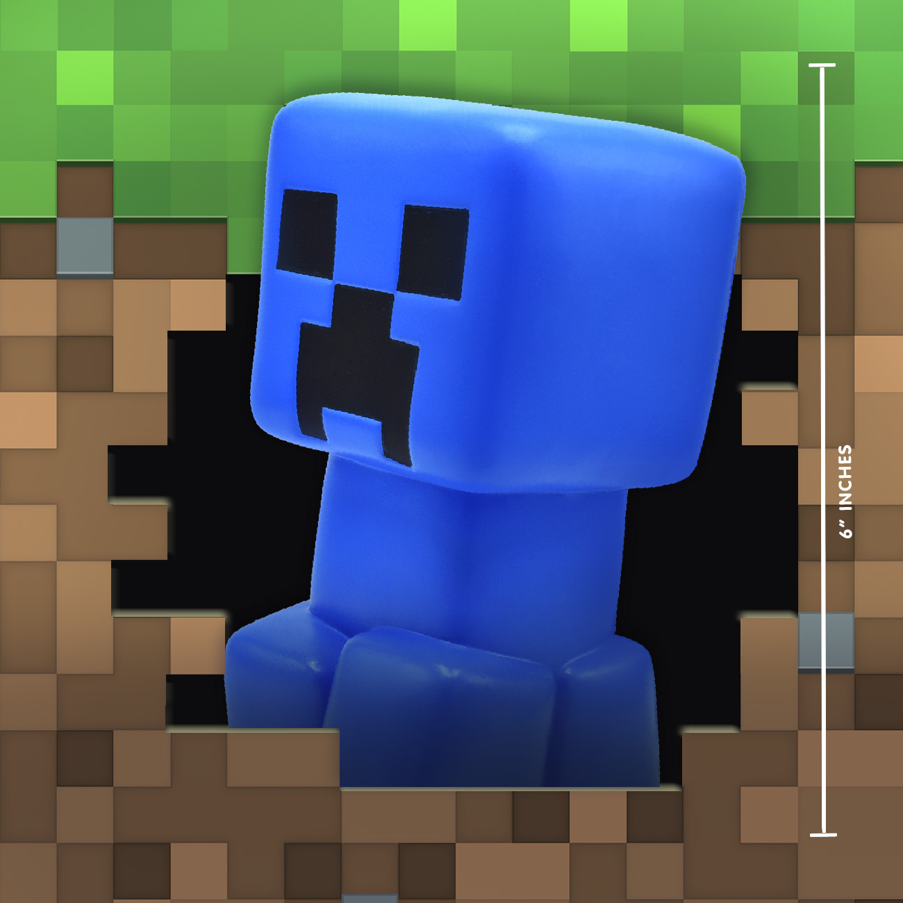 minecraft blue creeper